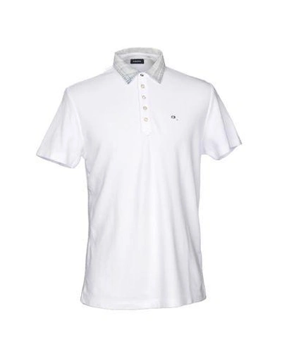 Diesel Polo Shirts In White