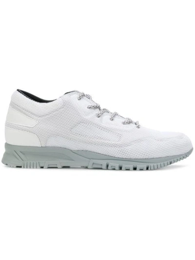 Lanvin Sports Lace-up Sneakers In White