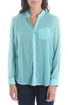 Kut From The Kloth Jasmine Top In Mint 2