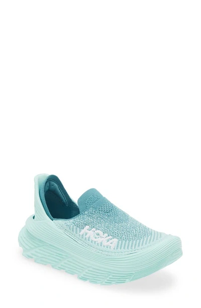 Hoka U Restore Tc Slip-on Sneaker In Ocean Mist / Sunlit Ocean
