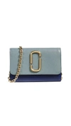 Marc Jacobs Snapshot Wallet On A Chain In Slate Multi
