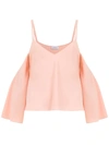 Olympiah Titicaca Cropped Top In Pink