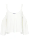 Olympiah Titicaca Cropped Top In White