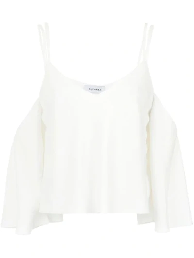 Olympiah Titicaca Cropped Top In White