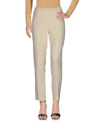 P.a.r.o.s.h Casual Pants In Ivory