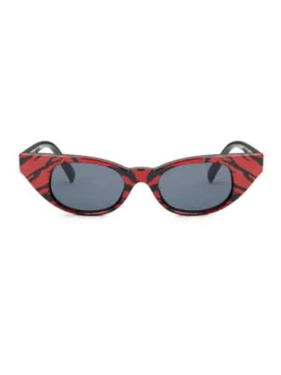 Le Specs The Breaker Sunglasses In Red