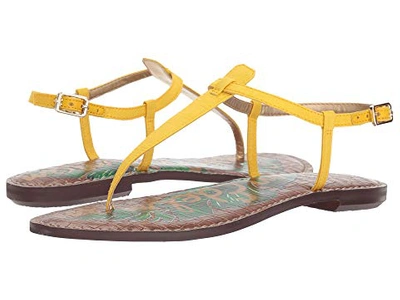 Sam Edelman Land Of Enchantment Gigi Thong Sandals In Yellow
