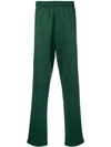 Valentino Rockstud-detail Relaxed-fit Jersey Jogging Bottoms In Emerald