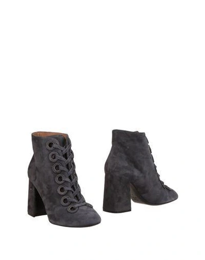 Laurence Dacade Ankle Boots In Lead