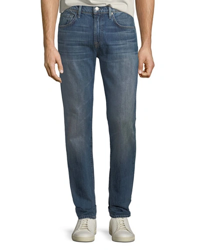 7 For All Mankind Men's Adrien Straight-leg Denim Jeans