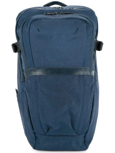 As2ov Shrink Large Backpack In Blue