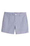 Bonobos Stretch Washed Chino 5-inch Shorts In Lavender Haze