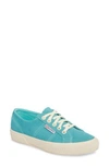 Superga 'cotu' Sneaker In Turquoise/ Turquoise