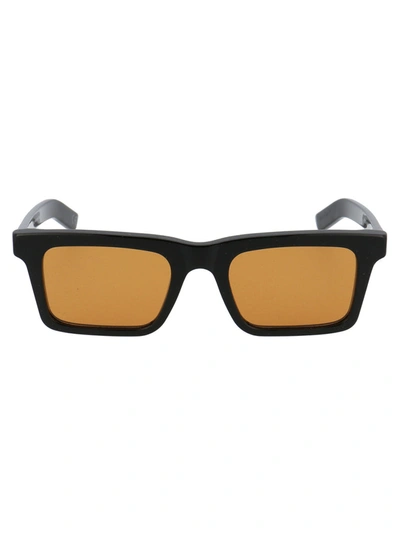 Retrosuperfuture 1968 Rectangular Frame Sunglasses In Black