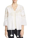Le Gali Electra Tie-front Jacket - 100% Exclusive In White/multi