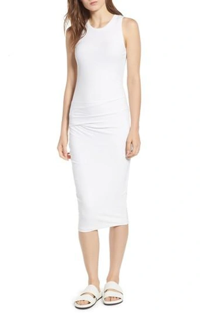 strapless open back dress Ribbed Daily Tank - Black main image 0