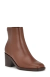 Nine West Amatto Bootie In Medium Brown