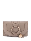See By Chloé Hana Compact Wallet In Neutrals