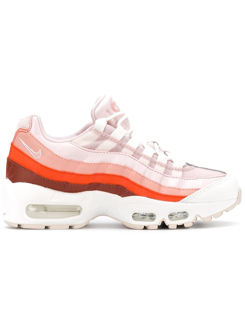 pink and orange air max 95