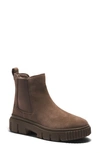 Timberland Greyfield Chelsea Boot In Taupe Suede
