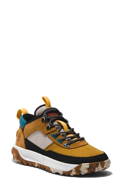 Timberland Greenstride™ Motion 6 Low Water Repellent Hiking Shoe In Wheat Nubuck