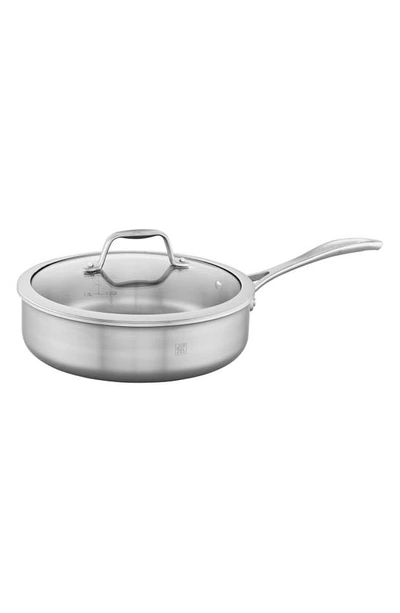 Zwilling Spirit Polished 3 Qt. Saute Pan In Stainless Steel
