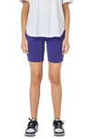 Grey Lab Bike Shorts In Violet