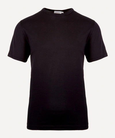 Sunspel Classic Cotton T-shirt In Black