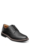 Florsheim Norfolk Plain Toe Derby In Black Ch