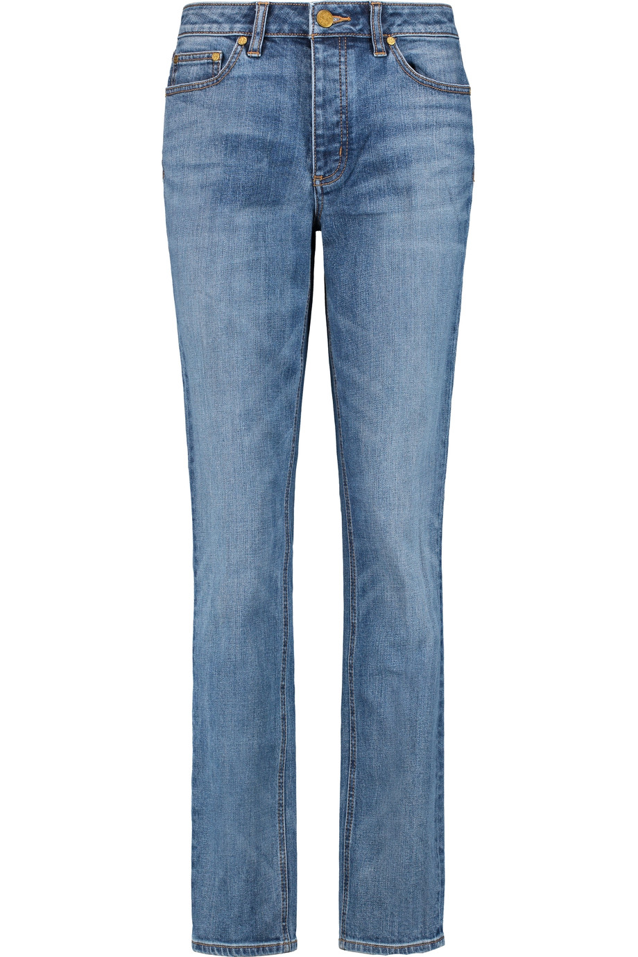 Tory Burch High-rise Straight-leg Jeans | ModeSens