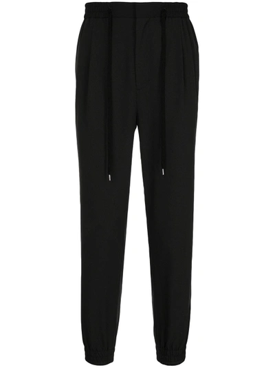 Monkey Time Contrasting Side Panel Track Trousers - Black