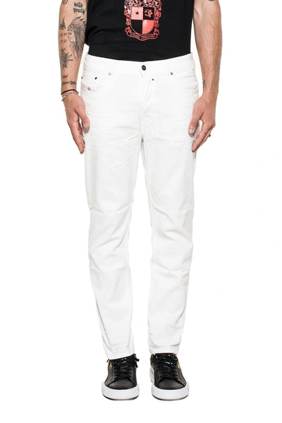 Diesel White Jifer Denim Jeans