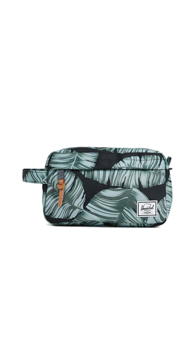 Herschel Supply Co Chapter Cosmetic Bag In Black Palm
