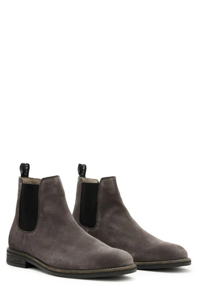 Allsaints Harley Chelsea Boot In Charcoal