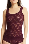 Hanky Panky Lace Camisole In Dried Cherry