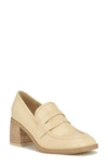 Nine West Avalia Penny Loafer Pump In Ivory01