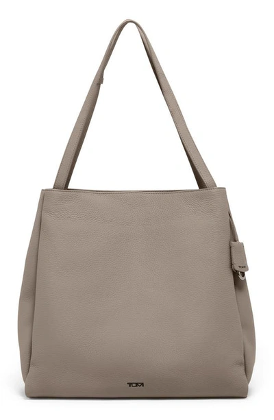 Tumi Georgica Jodys Leather Tote In Taupe