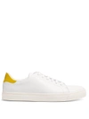 Anya Hindmarch Wink Low-top Leather Trainers In Yellow White