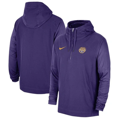 Nike Lsu Player  Men's College Long-sleeve Woven Jacket In Purple