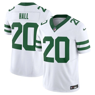Nike Breece Hall New York Jets  Men's Dri-fit Nfl Limited Football Jersey In White