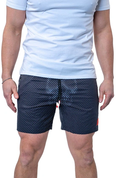 Maceoo Lion Funkyskull Black Swim Trunks