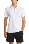 Reigning Champ Solotex® Mesh Polo In White
