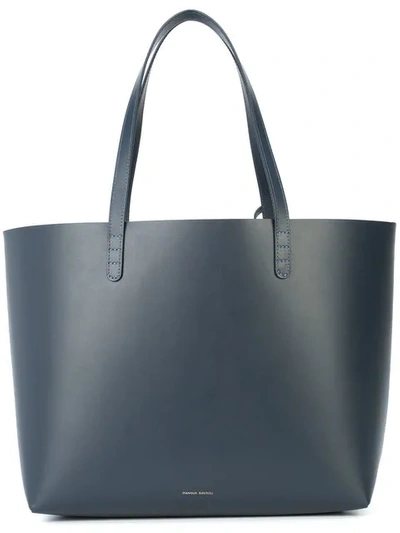 Mansur Gavriel Large Tote In Blu/blu