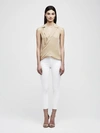 L Agence Freja Blouse In Sesame