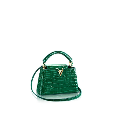 lv capucines mini green