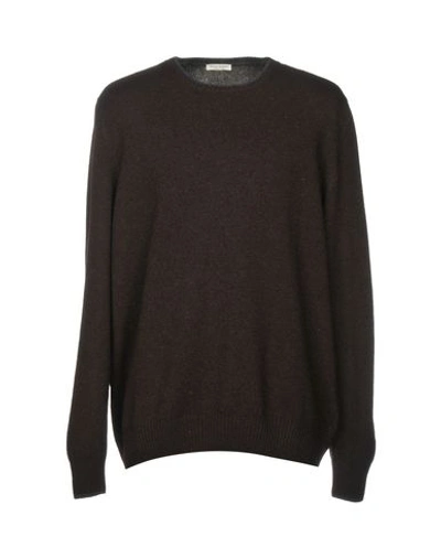 Gran Sasso Sweater In Dark Brown