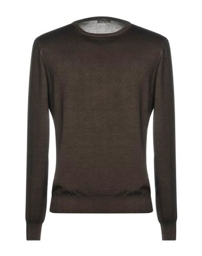 Barba Napoli Sweaters In Brown