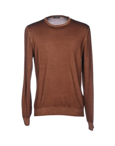 Barba Napoli Sweater In Brown