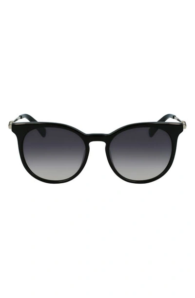 Longchamp 52mm Amazone Sunglasses In Black