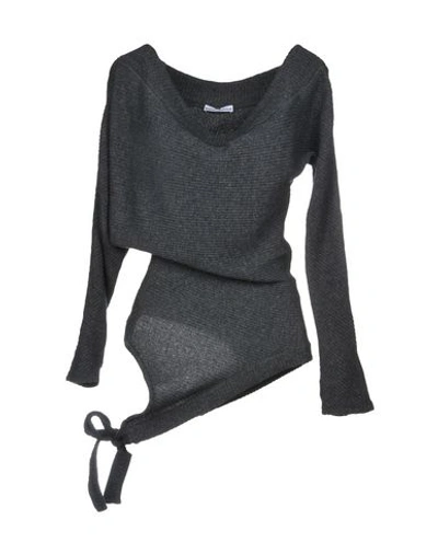 Paco Rabanne Sweater In Lead